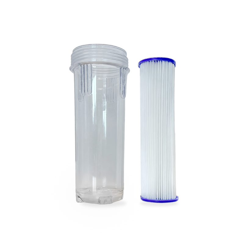 20 Micron Pleated Cartridge Filter (Bulk 50ct) (For Clear Filter Housings)